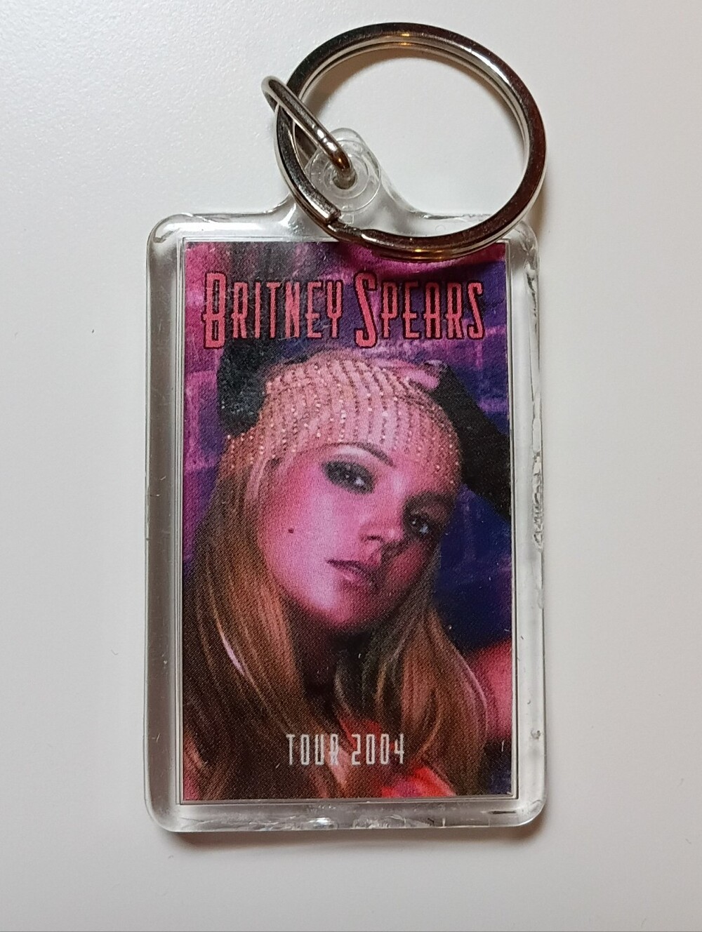 Britney Spears Onyx Hotel Tour 2004 Keychain